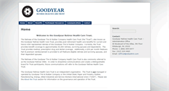 Desktop Screenshot of goodyearretireetrust.com